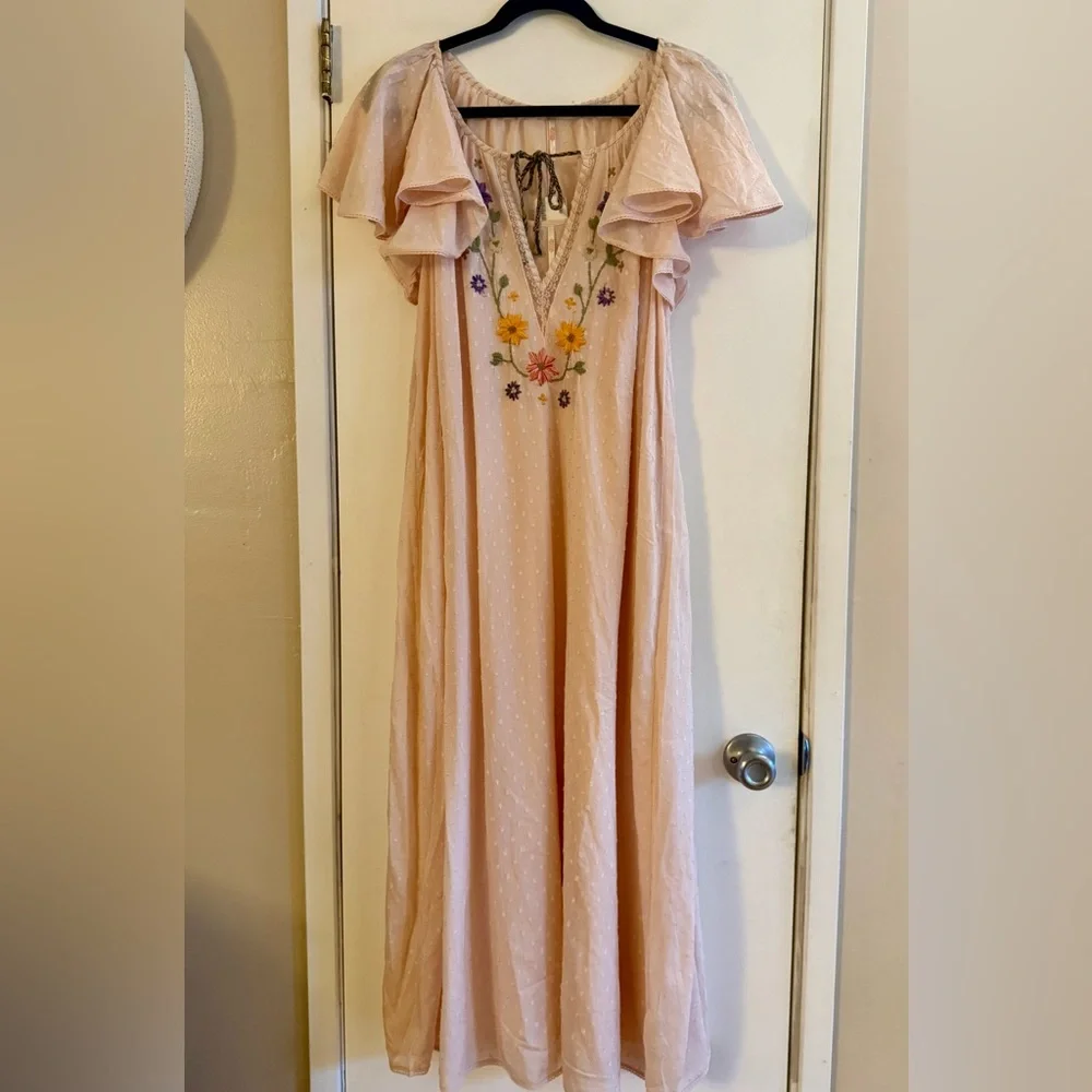 Free People Savannah Rose Midi Dress - Picture 4 of 8